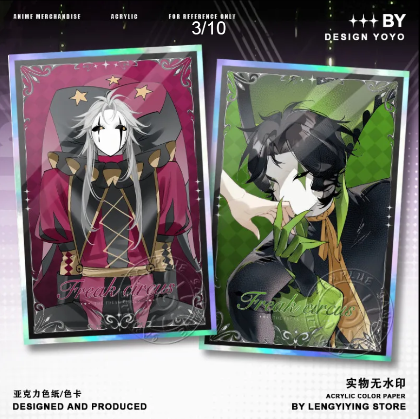 Anime Cosplay Kawaii - Anime Pierrot Harlequin Kawaii Game Character