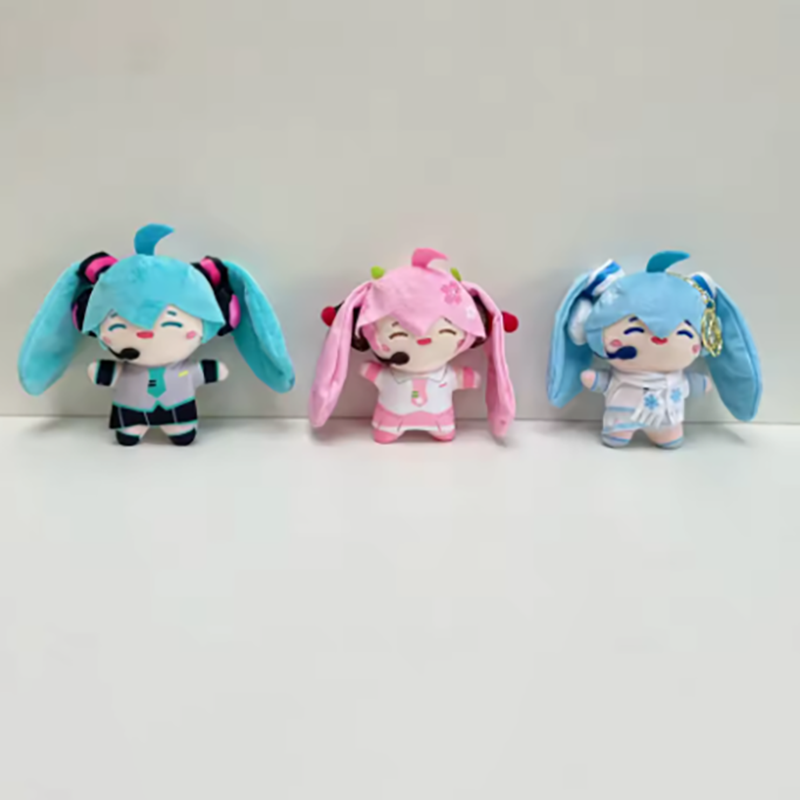Cosplay Anime Boy - Hatsune Miku Double Ponytail Rotation Plush