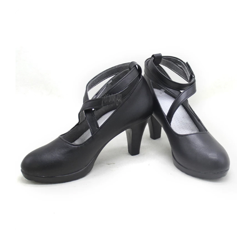 Kitagawa Anime Cosplay - Marin Kitagawa Black Maid Cosplay Shoes
