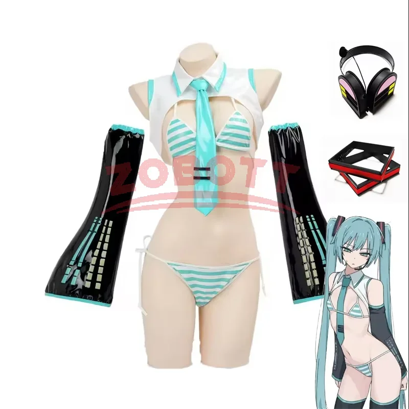 Cosplay Anime Boy - Anime Miku Cosplay Miku Formula Suits