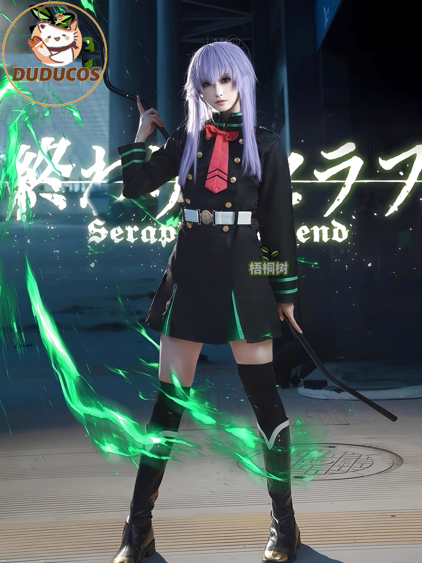 Anime Cosplay Dress For Women - Anime Seraph of The End Shinoa