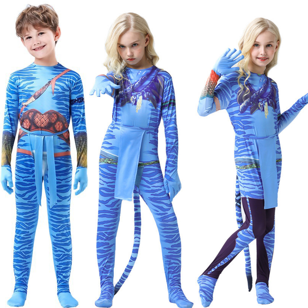 Cosplay Avatar Anime - Avatar Costume for Kids Cosplay Children