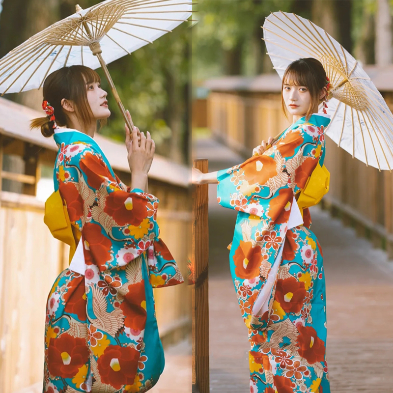 Anime Cosplay Photoshoot - Japanese Kimono 2024 New Design Traditional