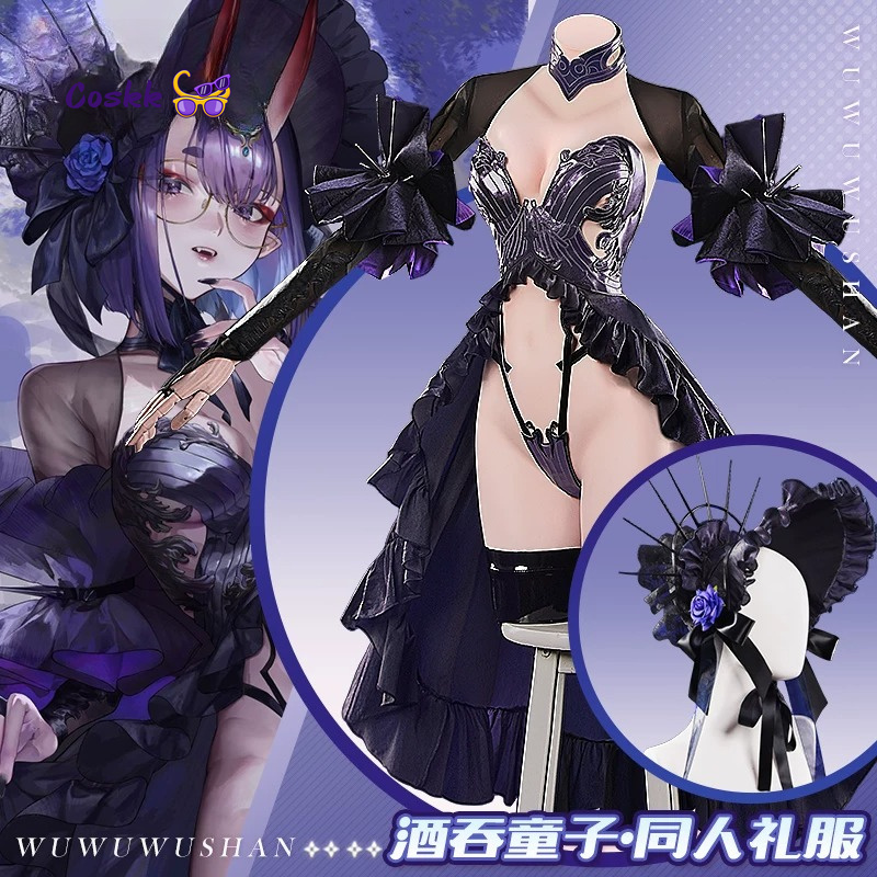 Anime Cosplay Dress For Women - New Shuten Douji Cosplay Game Fate