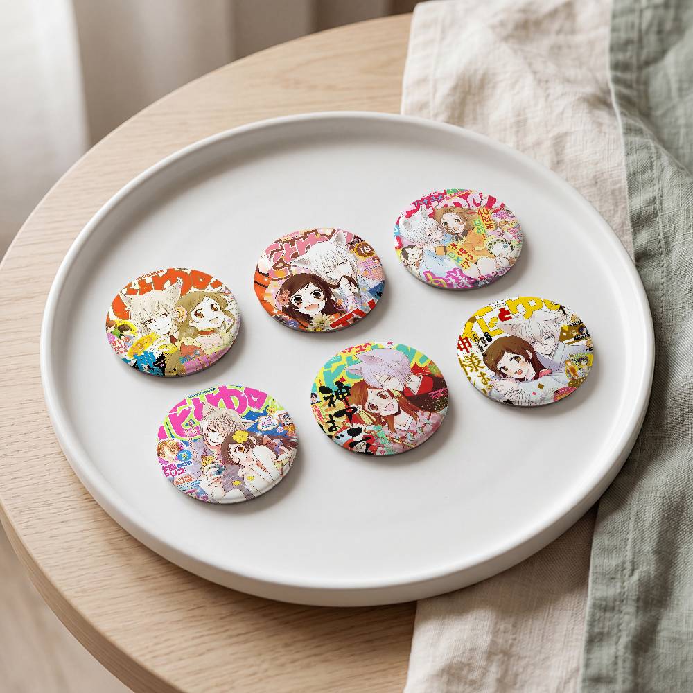 Anime Cosplay Kiss - Anime Kamisama Kiss Round Badges 25