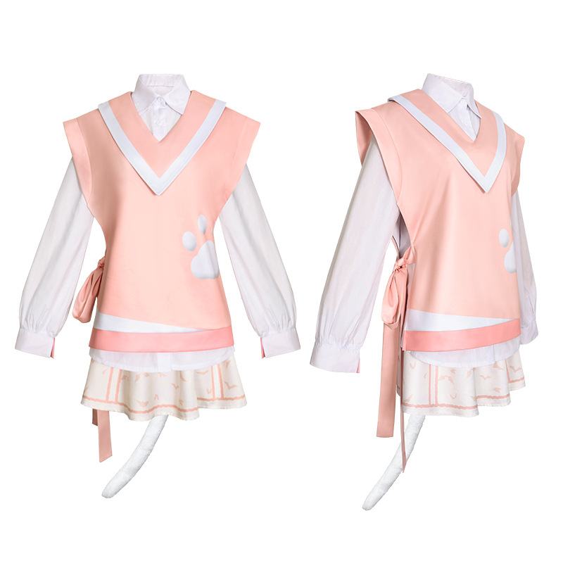 Anime Cosplay Pink - PJSK Akiyama Mizuki Cosplay Pink Lolita