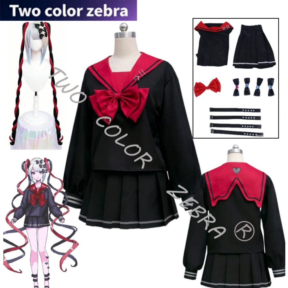 Anime Cosplay Black Girl - Needy Girl Overdose KAngel Cosplay Costume