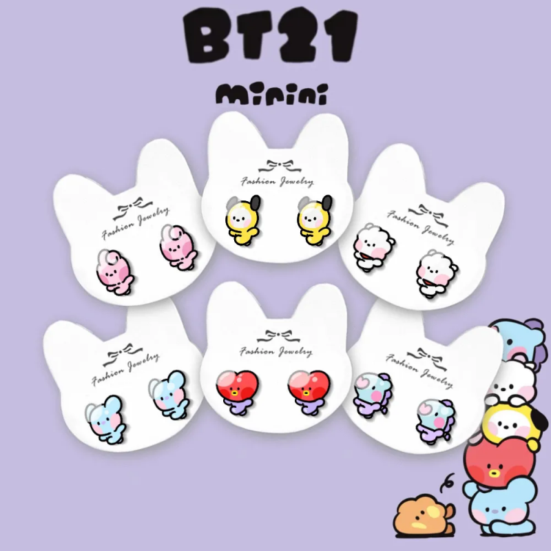 Anime Cosplay Girlfriend - Anime Cartoon BT21 Ear Decorations Cute