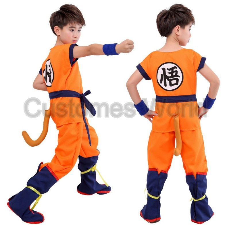 Cosplay Anime Boy - Boys Girls Halloween Son Goku Cosplay