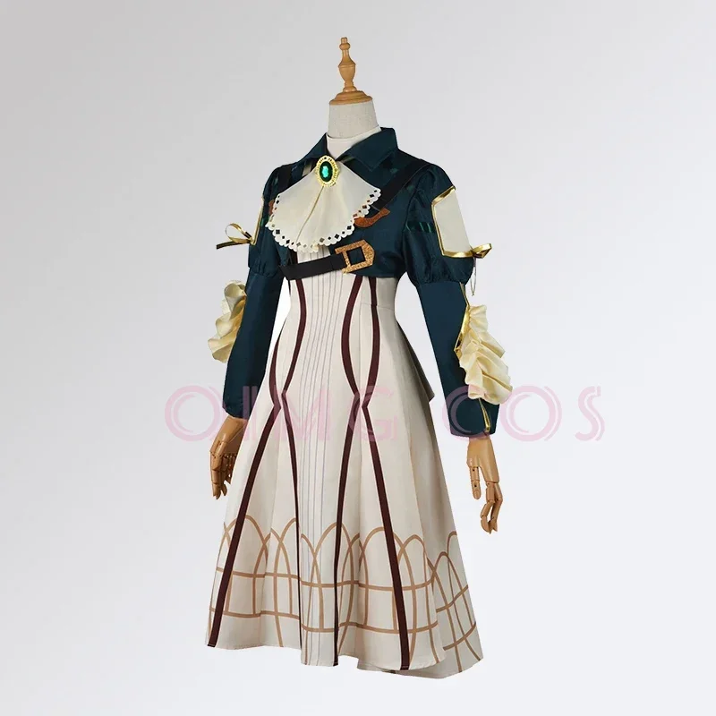 Violet Evergarden Dress - Violet Evergarden Costume Cosplay Costume wig