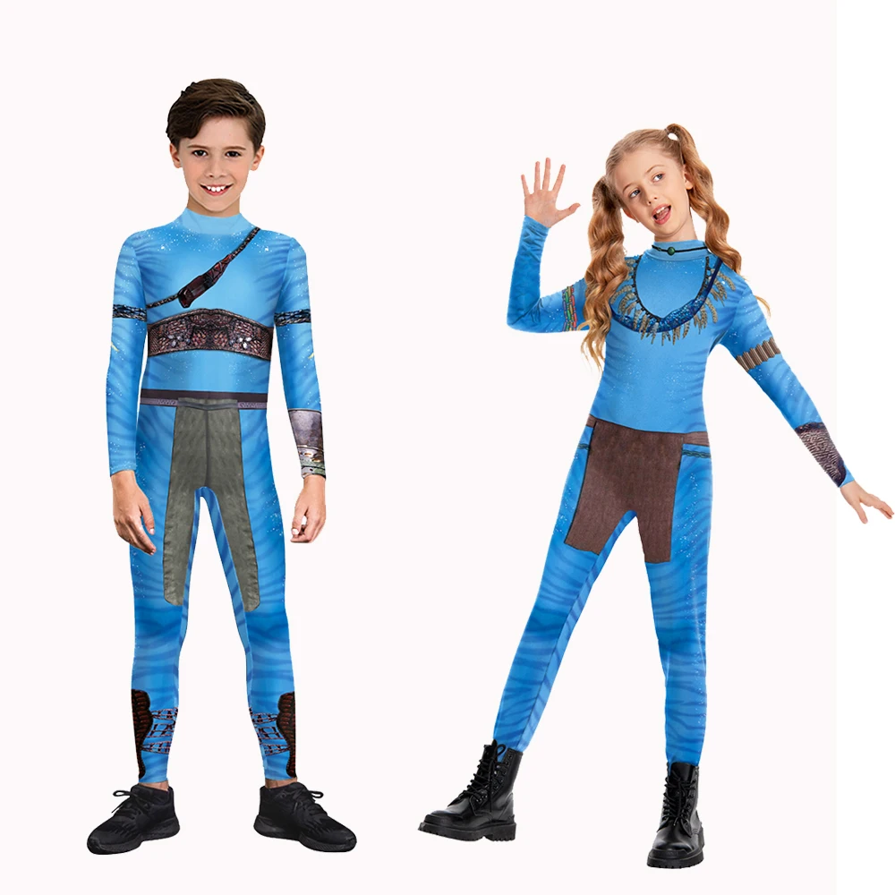 Boy Girl Avatar Bodysuit Hallo - Cosplay Avatar Anime 评论和价格