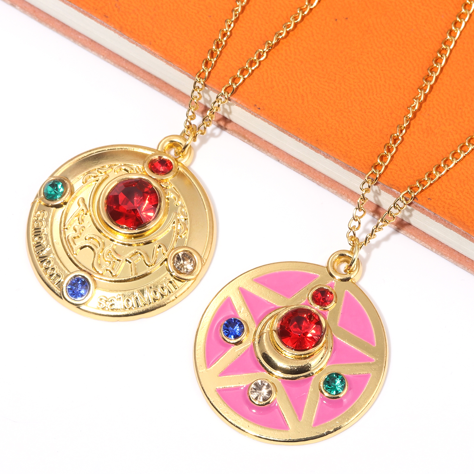 Anime Cute Pink Girl Necklace  - Anime About Cosplay Girl 评论和价格