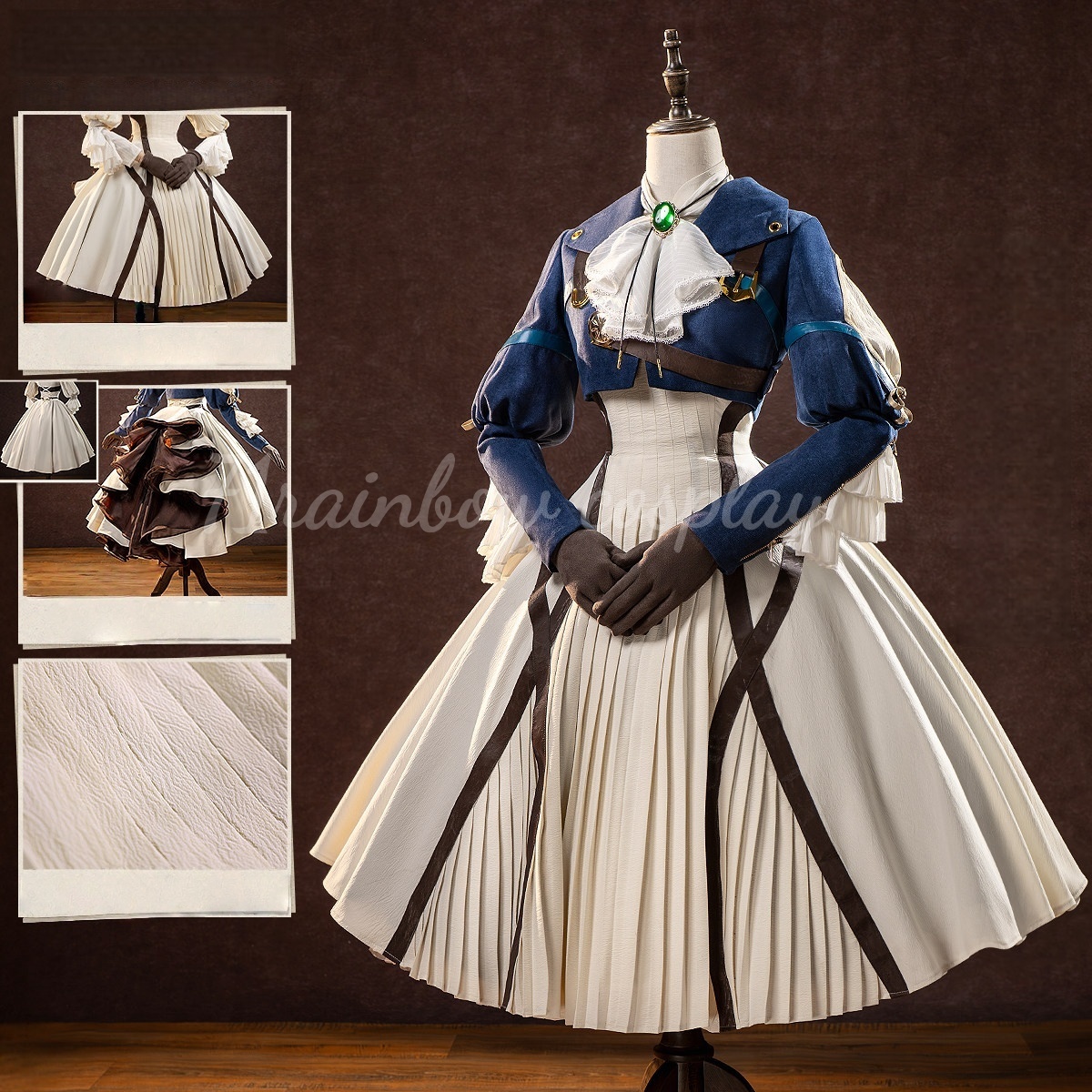 Violet Evergarden Cosplay Cost - Violet Evergarden Dress 评论和价格