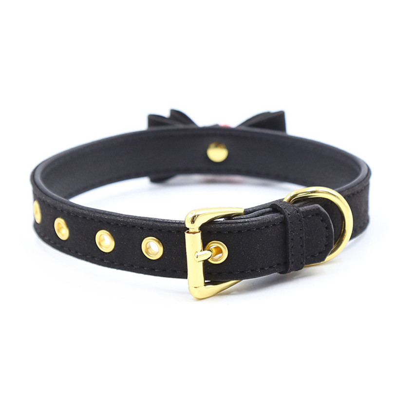 Role play Slave Bondage Choker - Anime Cosplay Kiss 评论和价格