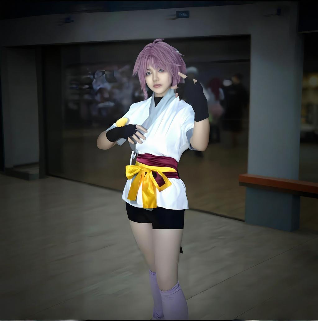 Machi Komacine Cosplay Costume - Anime Cosplay Pink 评论和价格