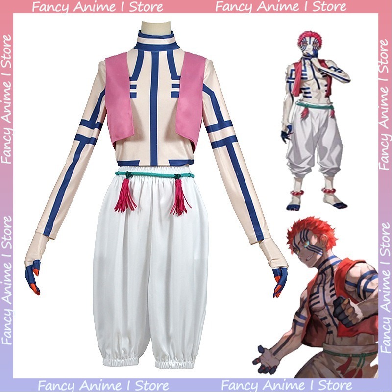 Anime Akaza Copsplay Costume H - Anime Cosplay Festival 评论和价格