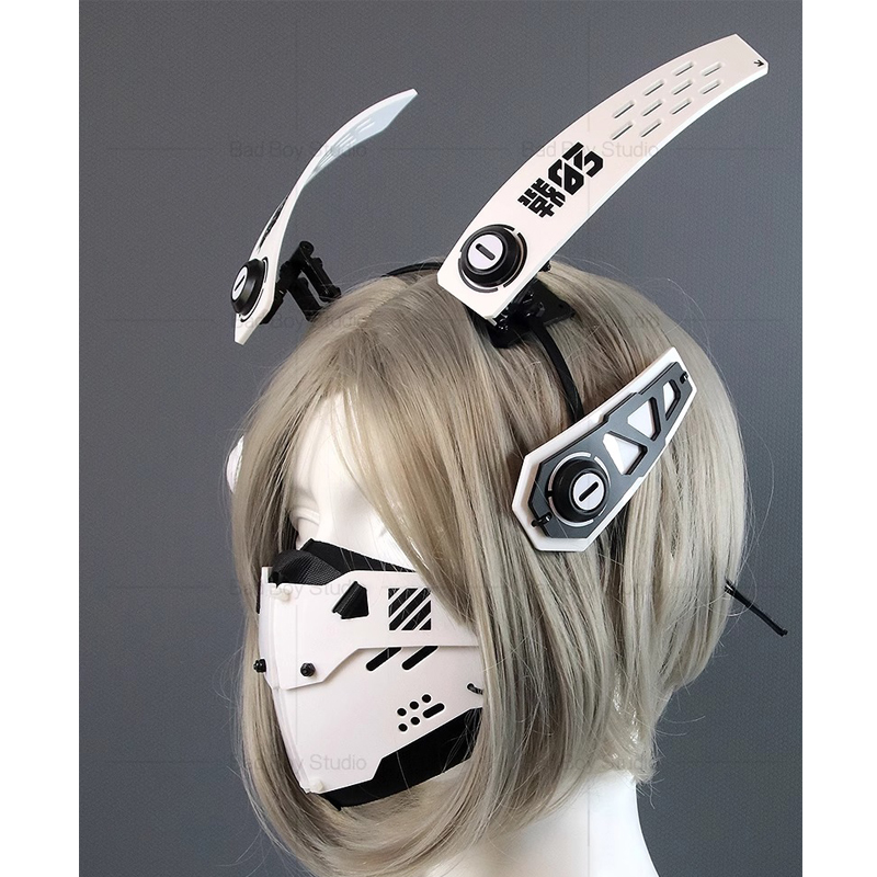 Cyberpunk Mask Cosplay Functio - Anime Cosplay Festival 评论和价格