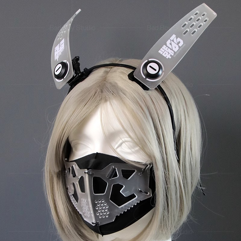 Cyberpunk Mask Cosplay Functio - Anime Cosplay Festival 评论和价格