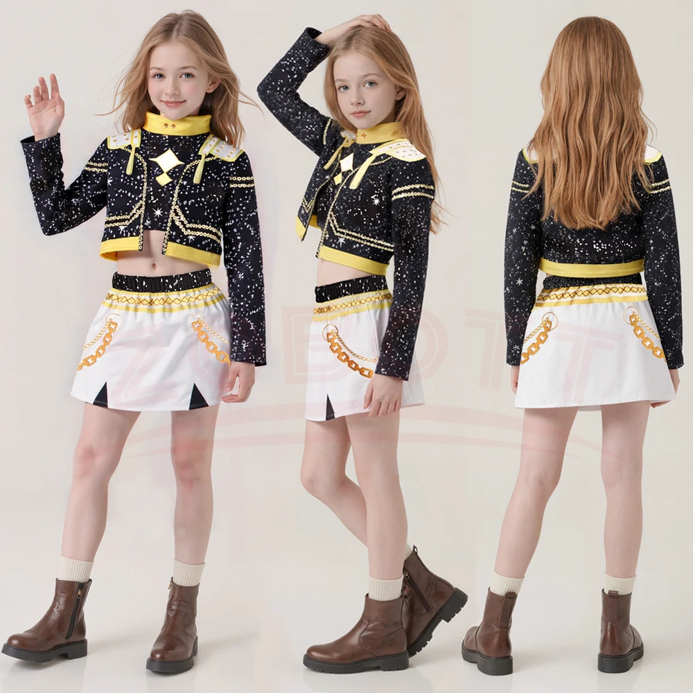 Kids Mira Rumi Zoey Stage Outf - Anime Cosplay Black Girl 评论和价格