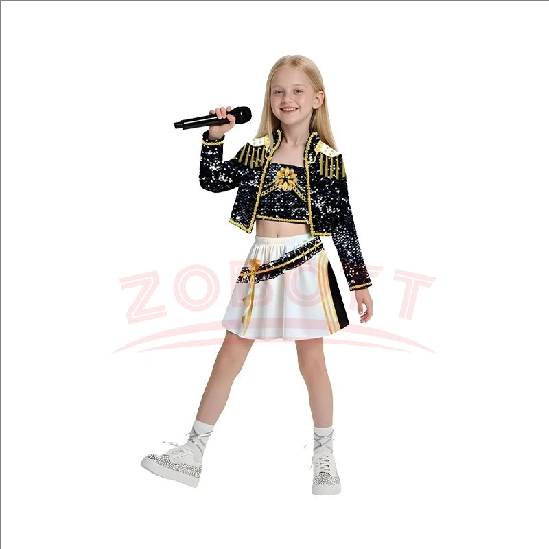 Kids Mira Rumi Zoey Stage Outf - Anime Cosplay Black Girl 评论和价格