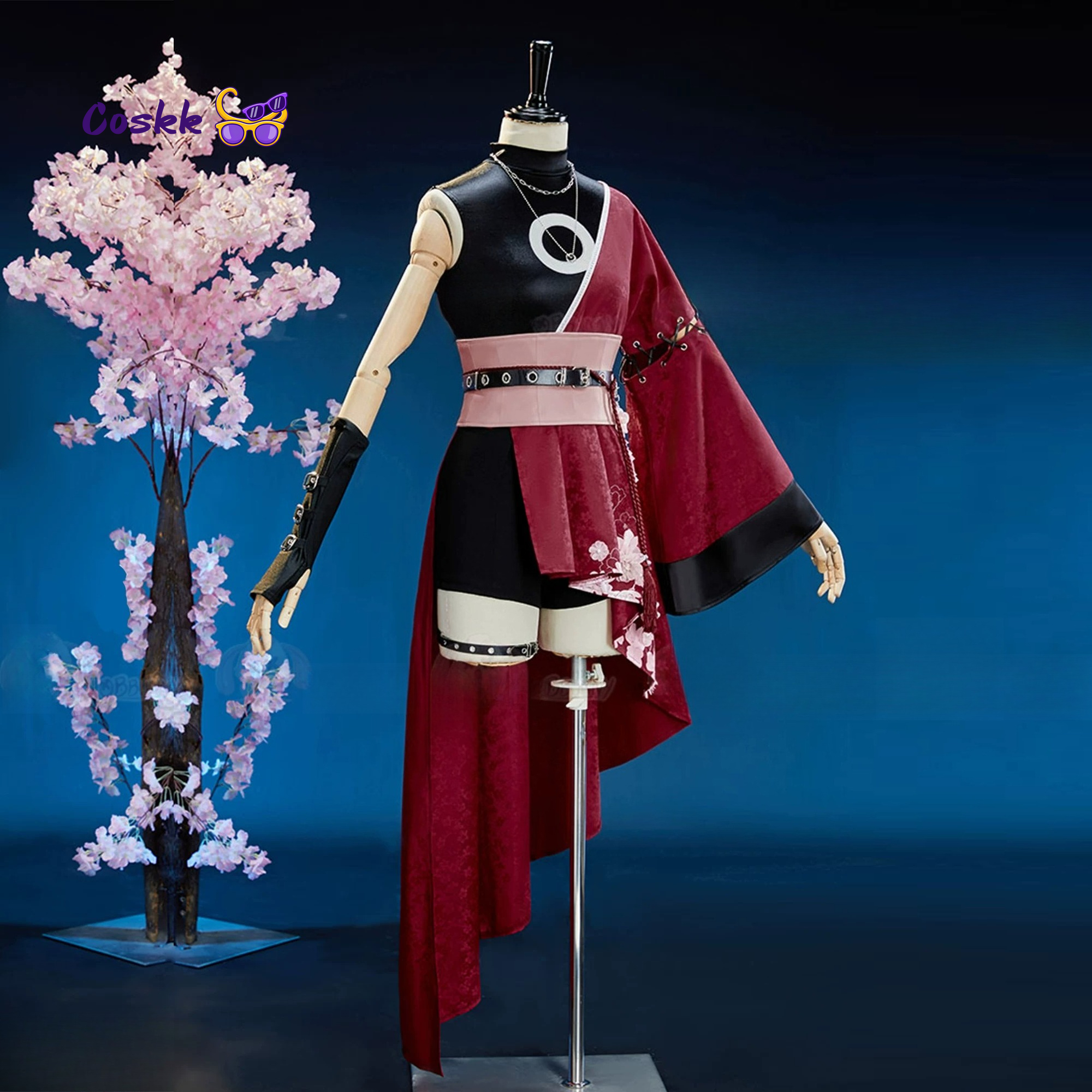 Newly Haruno Cos Sakura Cospla - Anime Cosplay Dress For Women 评论和价格
