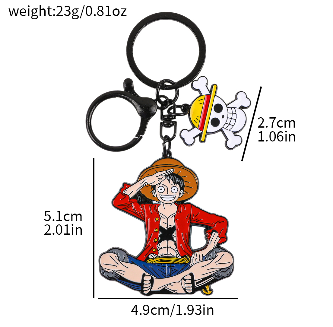 One Piece Anime Keychain Set - - Cosplay Anime Zoro 评论和价格