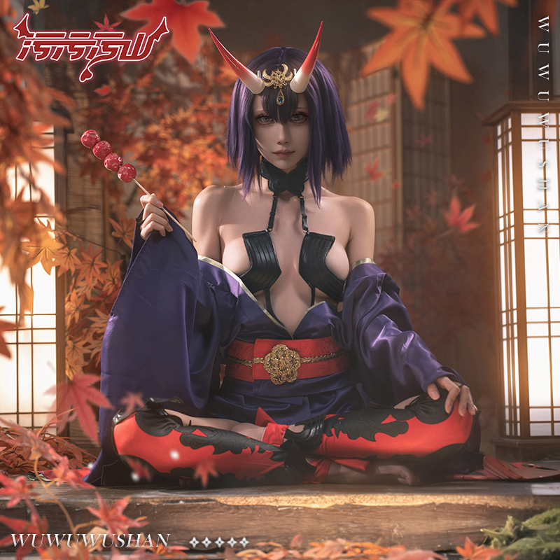 FGO Shuten douji Cosplay Costu - Anime Cosplay Photoshoot 评论和价格