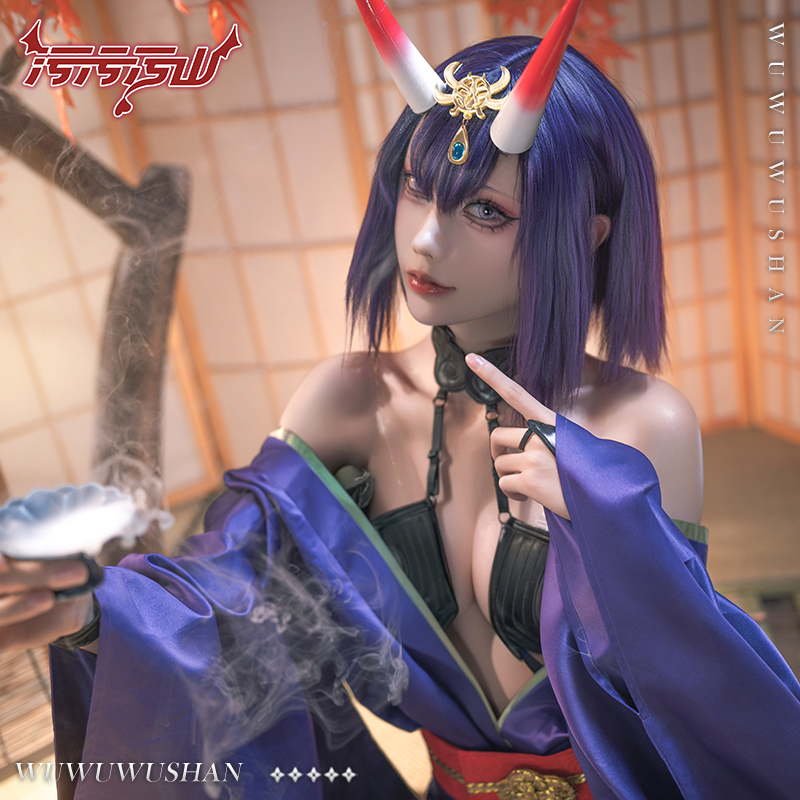 FGO Shuten douji Cosplay Costu - Anime Cosplay Photoshoot 评论和价格