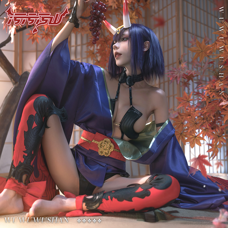FGO Shuten douji Cosplay Costu - Anime Cosplay Photoshoot 评论和价格