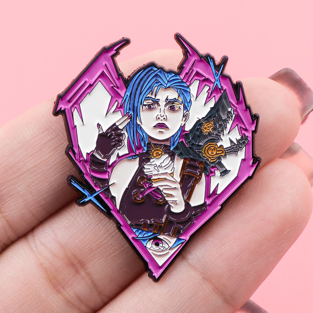 Anime Villain Character Enamel - Anime Cosplay Girlfriend 评论和价格