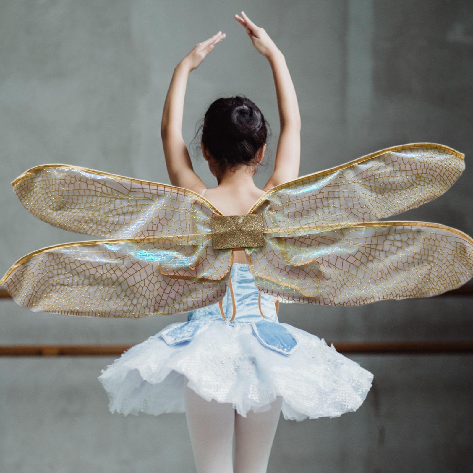 Fairy Dragonfly Wings for Kids - Anime Cosplay Photo 评论和价格