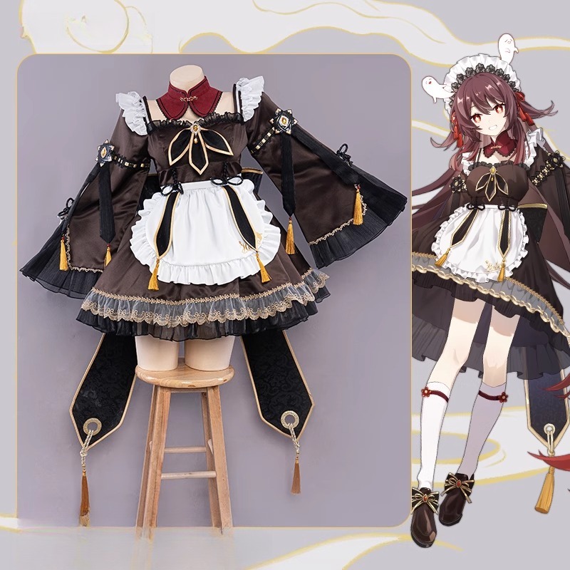 Game Genshin Impact Hu Tao Mai - Anime Cosplay Kawaii 评论和价格