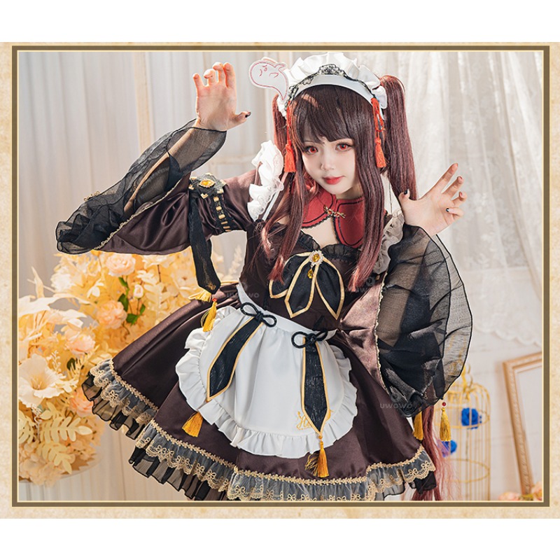 Game Genshin Impact Hu Tao Mai - Anime Cosplay Kawaii 评论和价格
