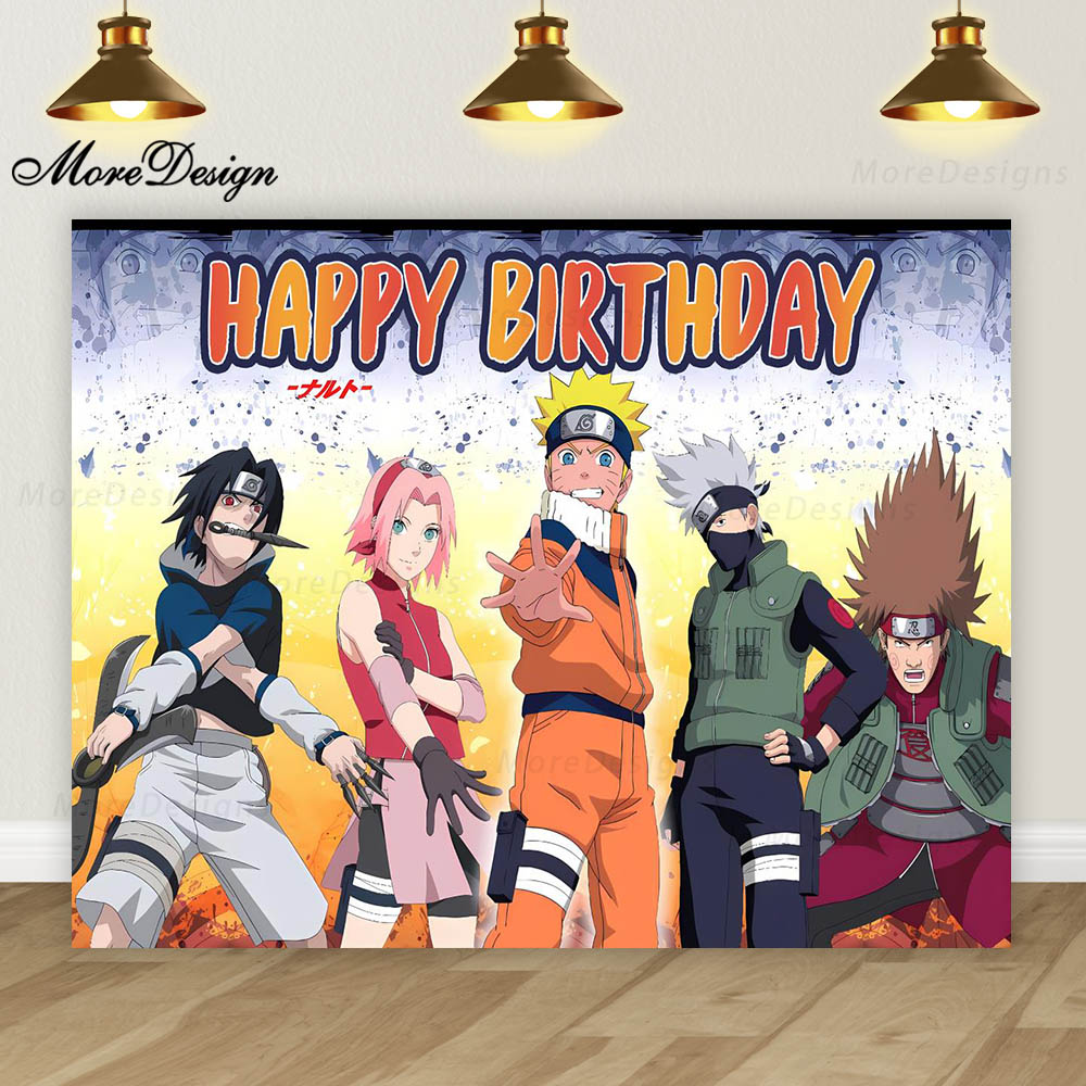 Naruto Photo Backdrop Kids 1st - Anime Cosplay Photo 评论和价格