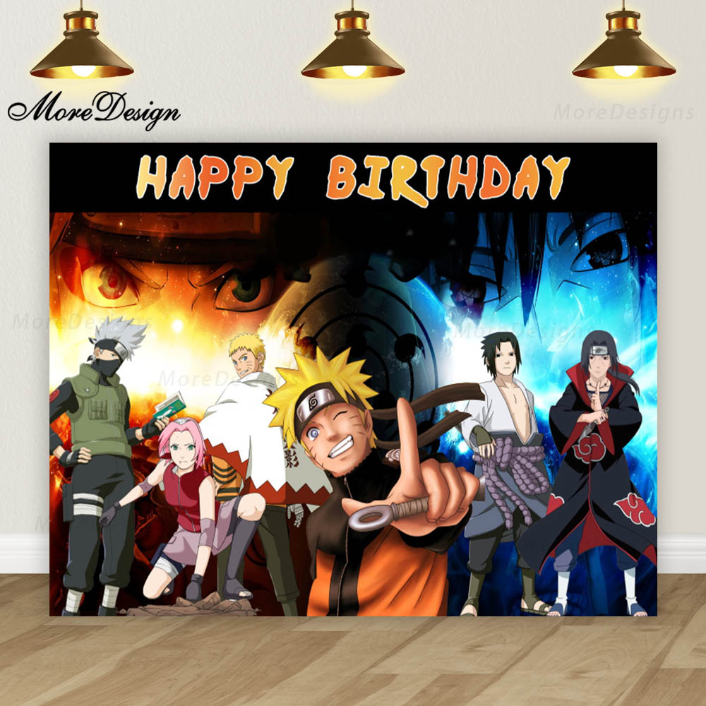Naruto Photo Backdrop Kids 1st - Anime Cosplay Photo 评论和价格