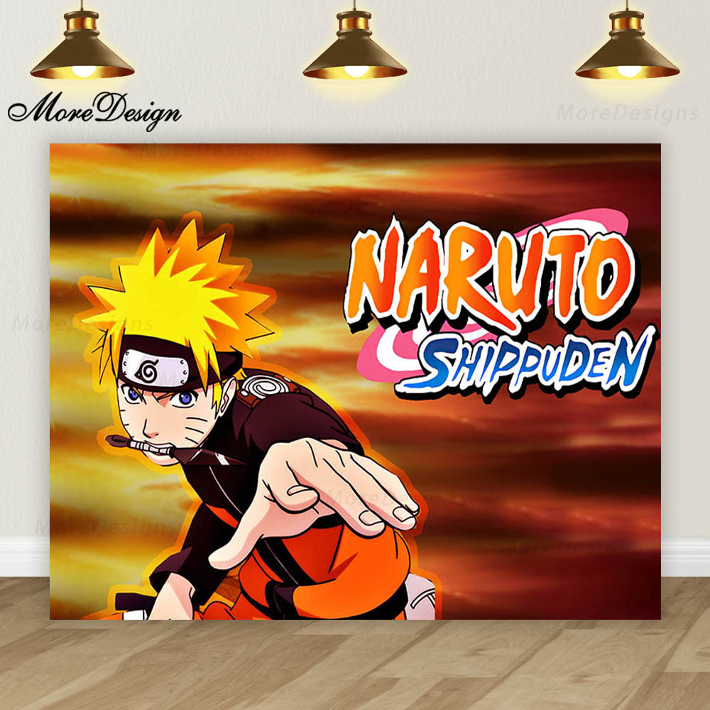 Naruto Photo Backdrop Kids 1st - Anime Cosplay Photo 评论和价格