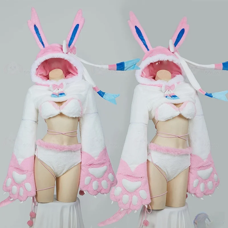 Sylveon Nymphali Feelinara Cos - Anime Cosplay Festival 评论和价格