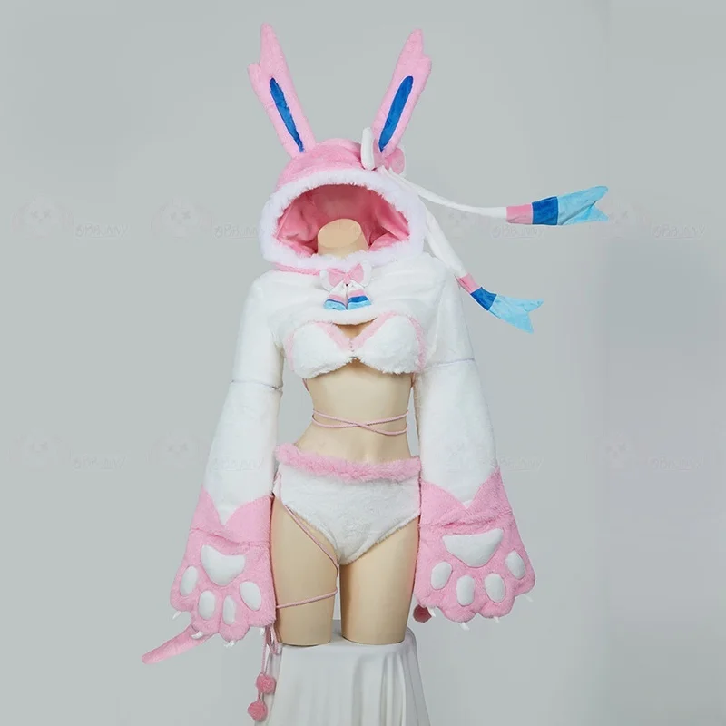 Sylveon Nymphali Feelinara Cos - Anime Cosplay Festival 评论和价格