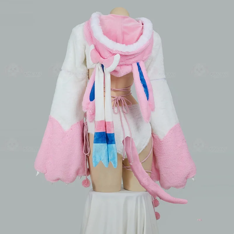 Sylveon Nymphali Feelinara Cos - Anime Cosplay Festival 评论和价格