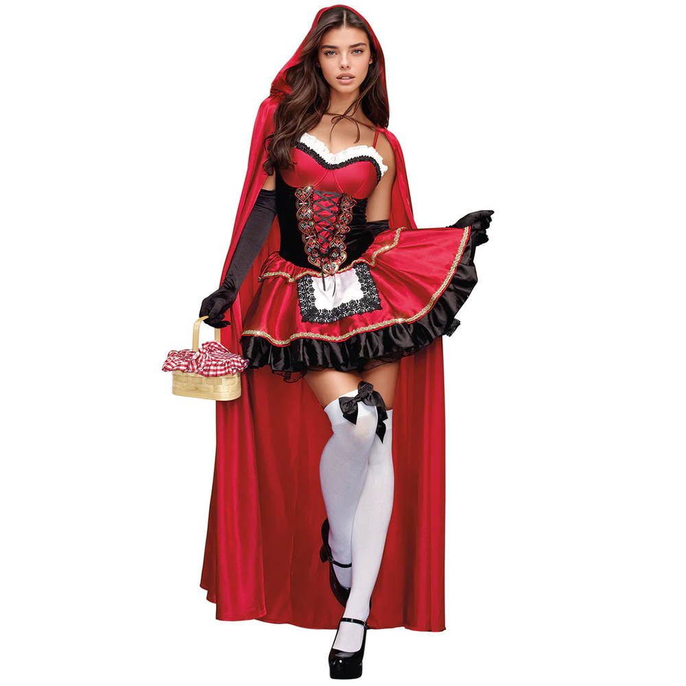 Women Little Red Riding Hood C - Anime Cosplay Little Girl 评论和价格