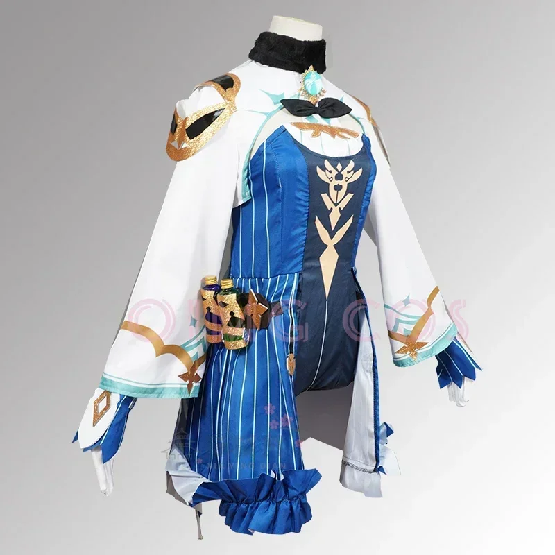 Genshin Impact Sucrose Cosplay - Anime Cosplay Dress For Women 评论和价格