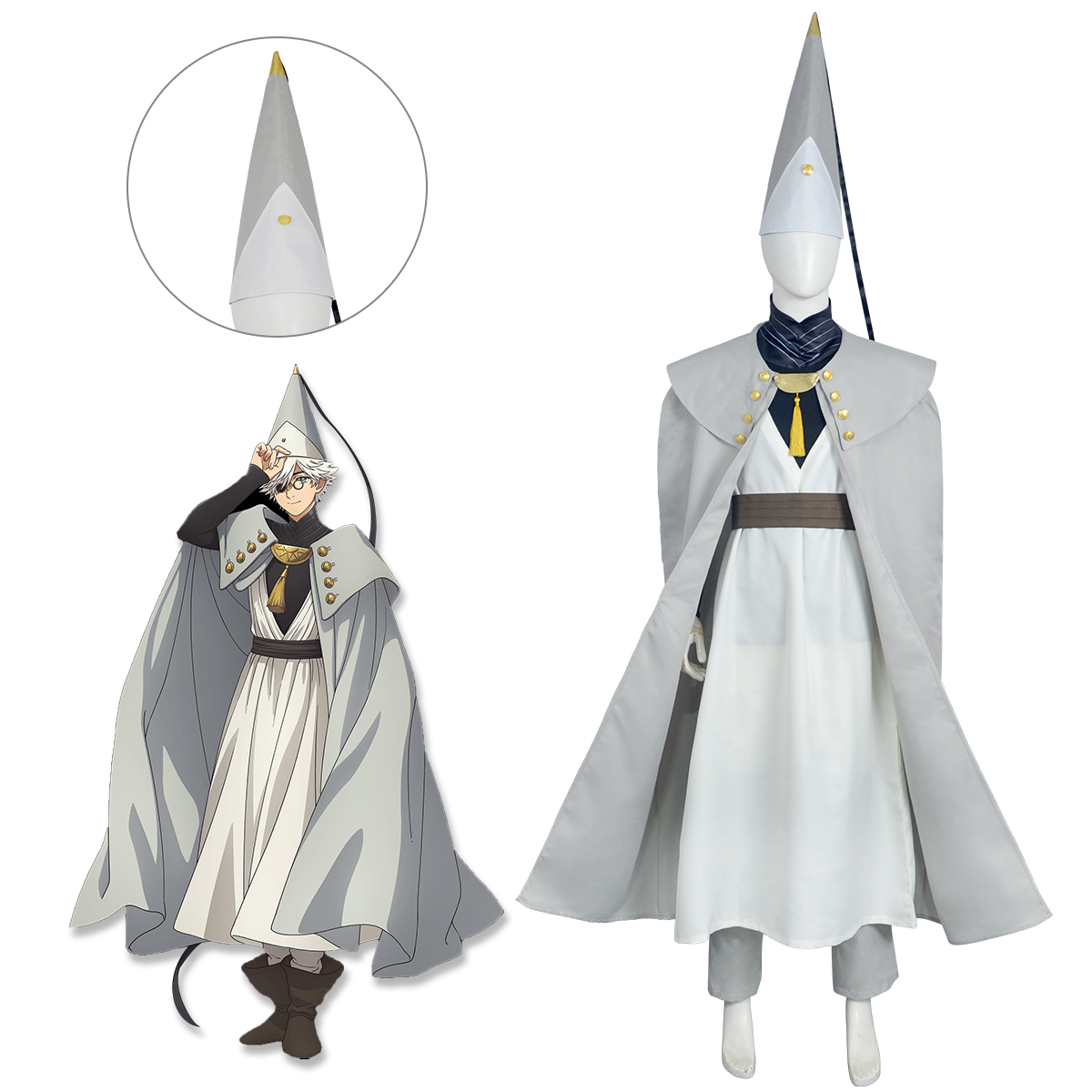 Magician Qifrey Cosplay Outfit - Anime Cosplay Festival 评论和价格