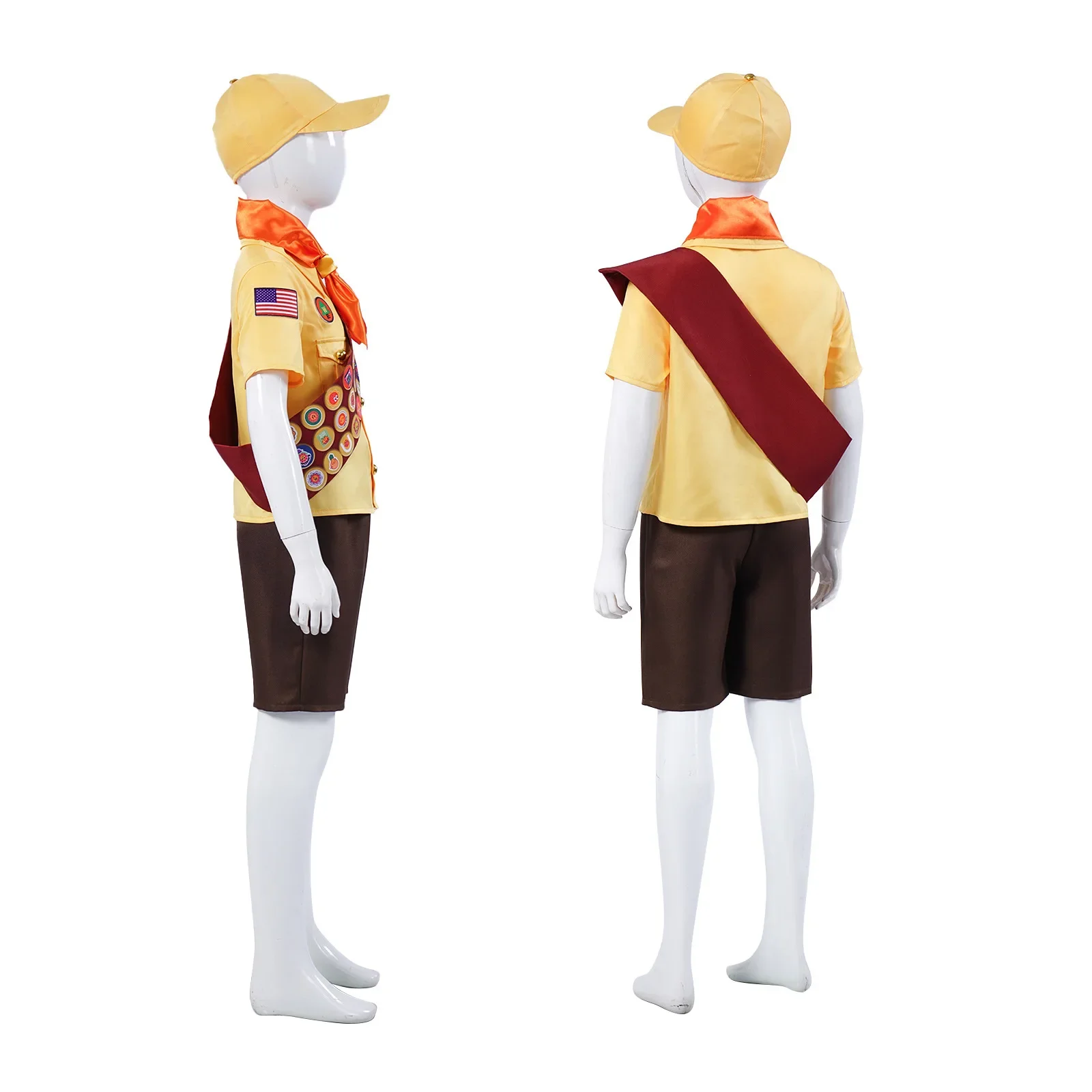 Up Cosplay Costume Little Boy  - Cosplay Anime Boy 评论和价格
