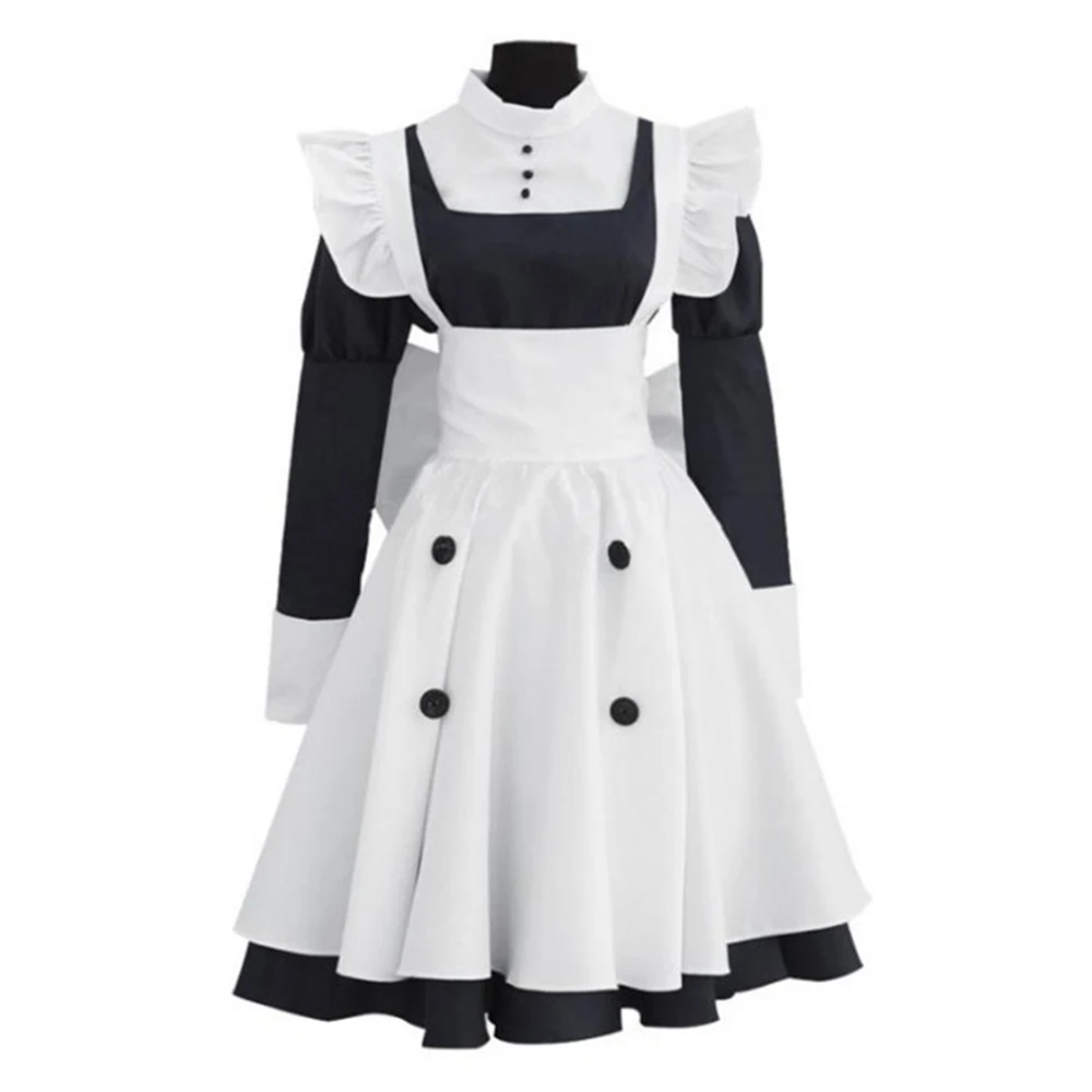 2025 Meyrin Maid Uniform for W - Anime Cosplay Black Girl 评论和价格
