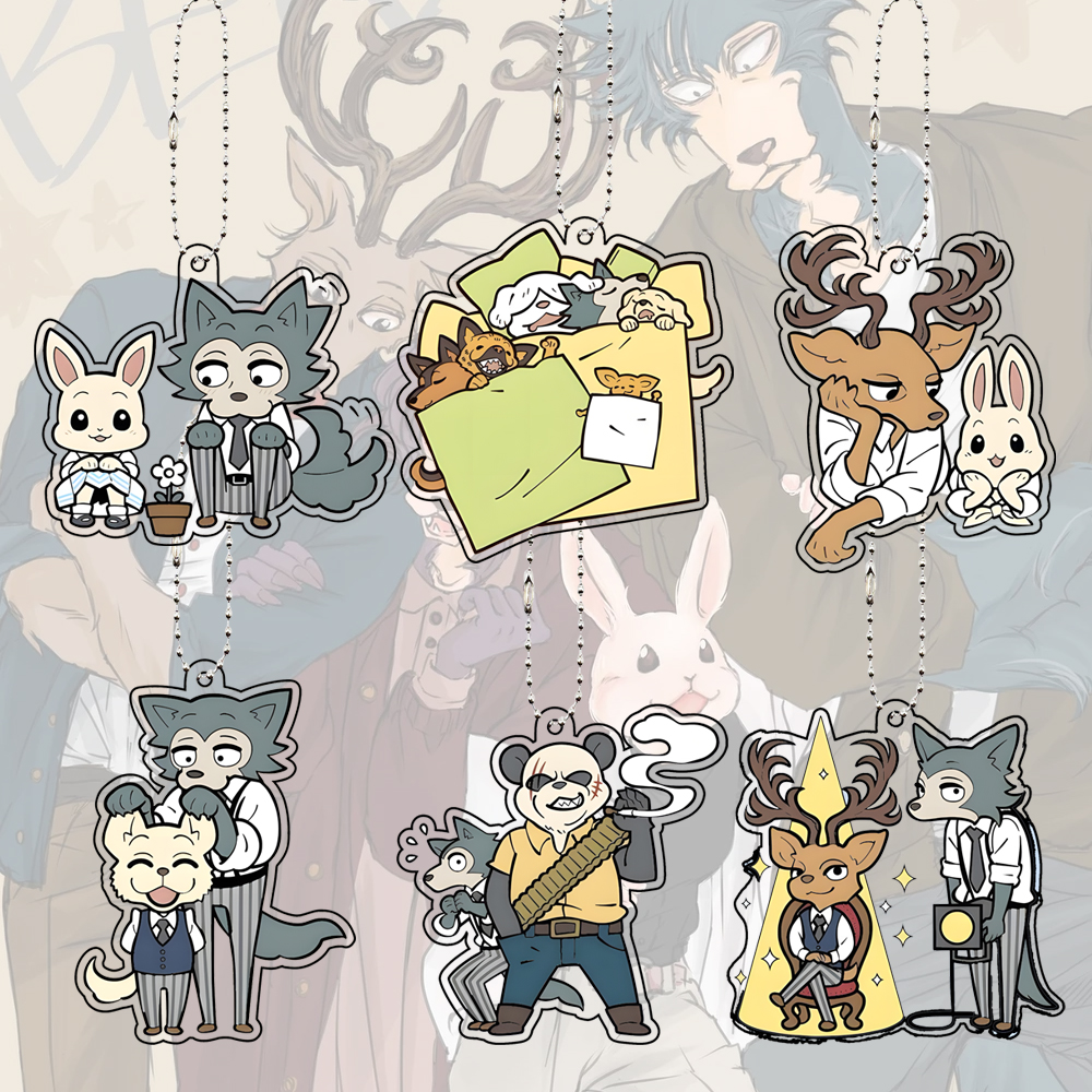 BEASTARS Acrylic Keychain Anim - Anime Cosplay For Couples 评论和价格