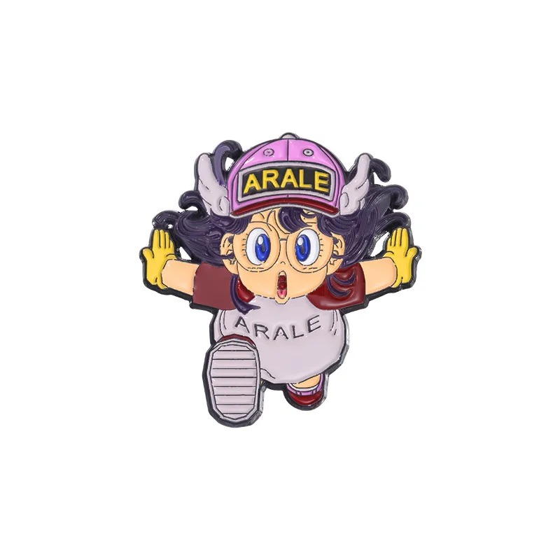 Cartoon Dr. Slump Arale Badge  - Anime Cosplay Little Girl 评论和价格