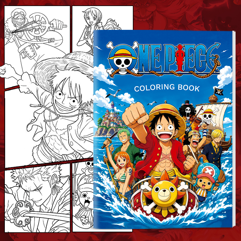Anime One Piece Coloring Book  - Cosplay Anime Zoro 评论和价格