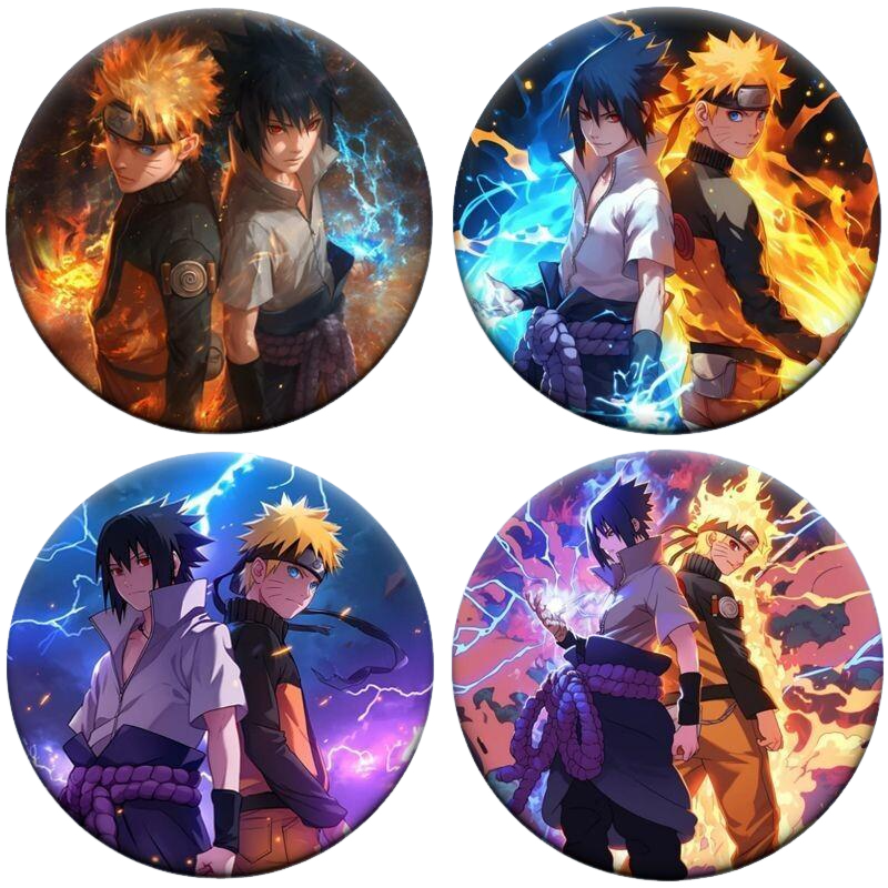 Naruto Anime Badge 58Mm Tinpla - Anime Cosplay Girlfriend 评论和价格