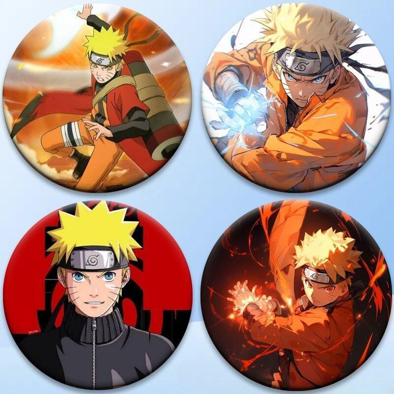 Naruto Anime Badge 58Mm Tinpla - Anime Cosplay Girlfriend 评论和价格
