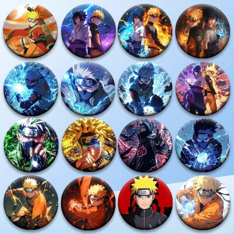Naruto Anime Badge 58Mm Tinpla - Anime Cosplay Girlfriend 评论和价格